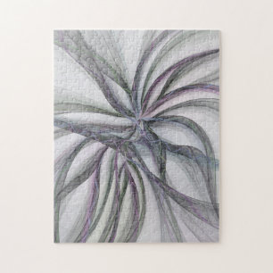 Filigre Motieven Moderne Abstracte Swingende Fract Legpuzzel