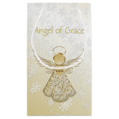 Filigree Angel of Grace Gold Ombre Snowflakes Klein Cadeauzakje (Achterkant)