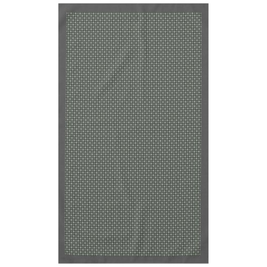 Filigree Black Medalion Pattern Tafelkleed (Voorkant)