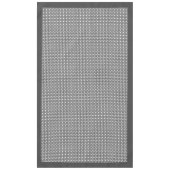 Filigree Black Medalion Pattern Tafelkleed (Voorkant)