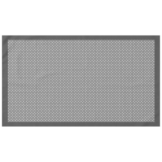 Filigree Black Medalion Pattern Tafelkleed (Voorkant (Horizontaal))