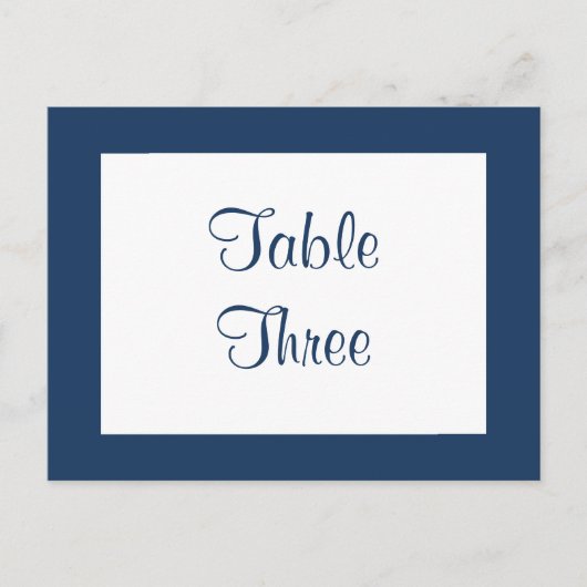 Filigree Butterfly Table Number (blauwgroen) Briefkaart (Voorkant)