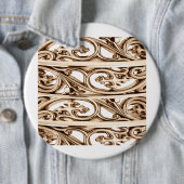 Filigree Cross Design Pattern Ronde Button 6,0 Cm (In situ)