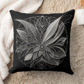 Filigree Floral Mandala Kussen (Deken)