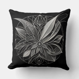 Filigree Floral Mandala Kussen