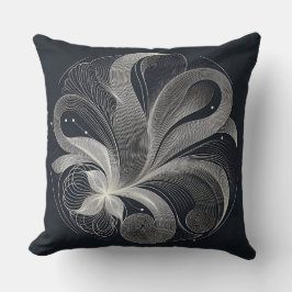 Filigree Flow Circle Kussen