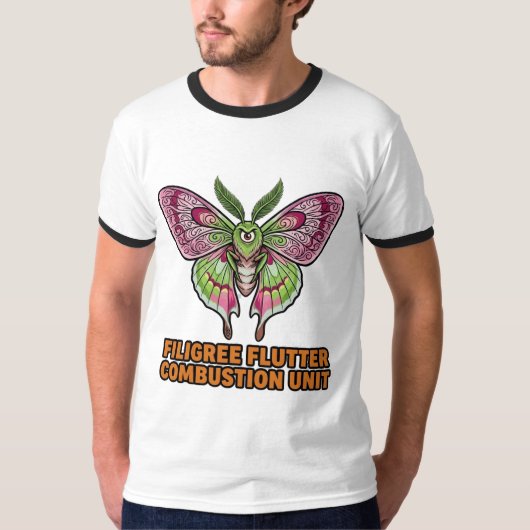 Filigree Flutter Verbrandings Eenheid T-shirt (Voorkant)