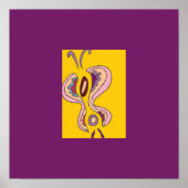 Filigree Flutterfly Mini Print 12x12 (Voorkant)