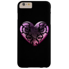 Filigree Gothic Pink Heart iPhone 16 Pro Max Hoesje