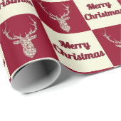 Filigree kerstrecensenten cadeaupapier (Rol Hoek)