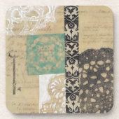 Filigree & Key II Bier Onderzetter (Voorkant)
