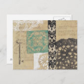 Filigree & Key II Briefkaart (Voorkant / Achterkant)