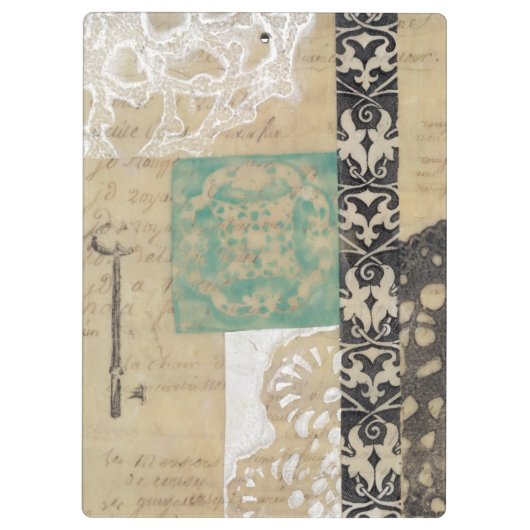 Filigree & Key II Klembord (Achterkant)