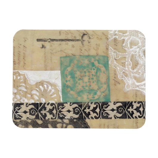 Filigree & Key II Magneet (Horizontaal)