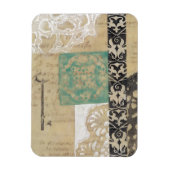Filigree & Key II Magneet (Verticaal)