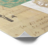 Filigree & Key II Poster (Hoek)