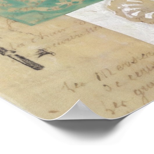 Filigree & Key II Poster (Hoek)