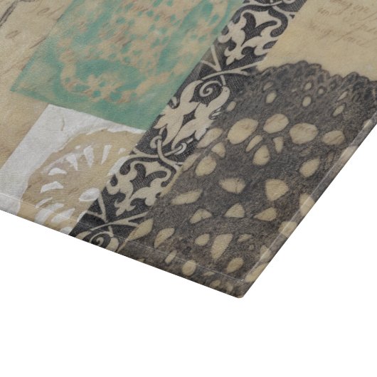 Filigree & Key II Snijplank (Hoek)