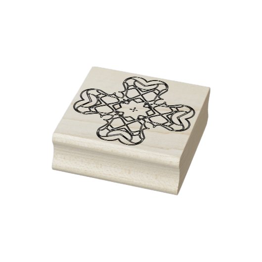 filigree kruisstempel rubberstempel (Stempel)