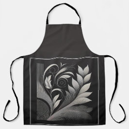 Filigree Leaf Frame Apron Schort