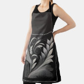 Filigree Leaf Frame Apron Schort (Insitu)