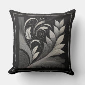 Filigree Leaf Frame Kussen (Voorkant)