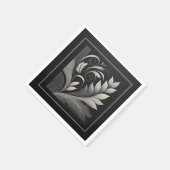 Filigree Leaf Frame Servet (Hoek)