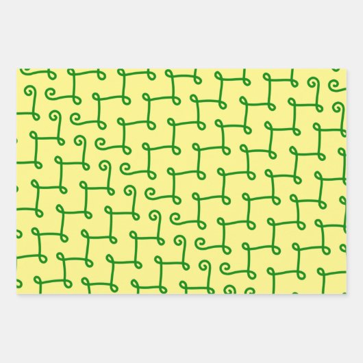 Filigree Lines Fun Art Wrap Craft Paper (Voorkant 3)