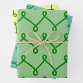 Filigree Lines Fun Art Wrap Craft Paper (In situ)