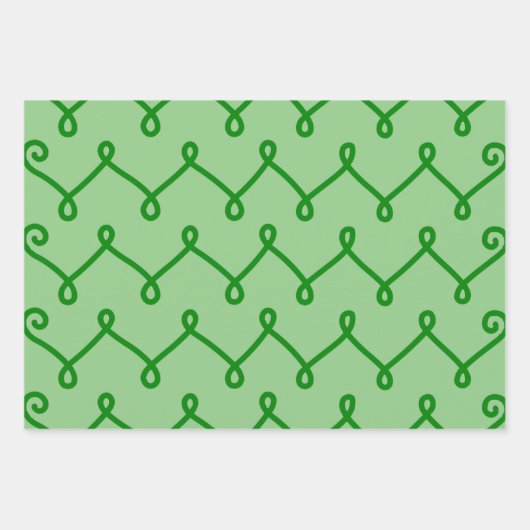 Filigree Lines Fun Art Wrap Craft Paper (Voorkant)