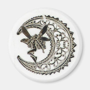 Filigree Moon Fairy Magneet