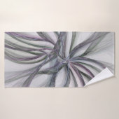 Filigree Motions Modern Abstract Swinging Fractal Badhanddoek (Badhanddoek)