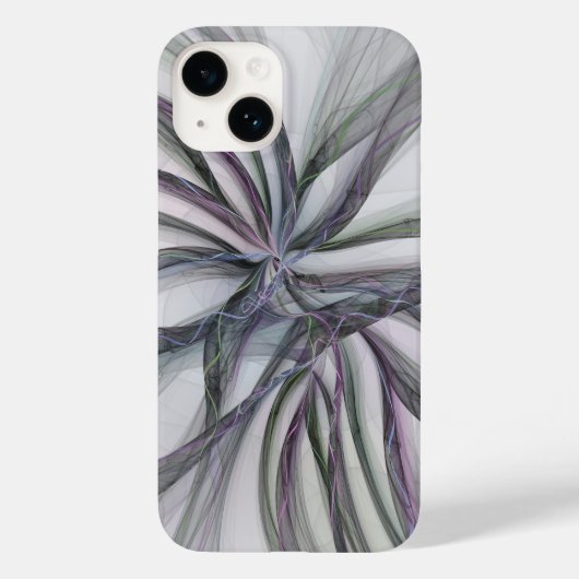 Filigree Motions Modern Abstract Swinging Fractal Case-Mate iPhone Case (Achterkant)