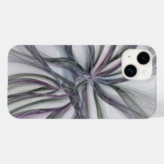 Filigree Motions Modern Abstract Swinging Fractal Case-Mate iPhone Case (Achterkant (horizontaal))