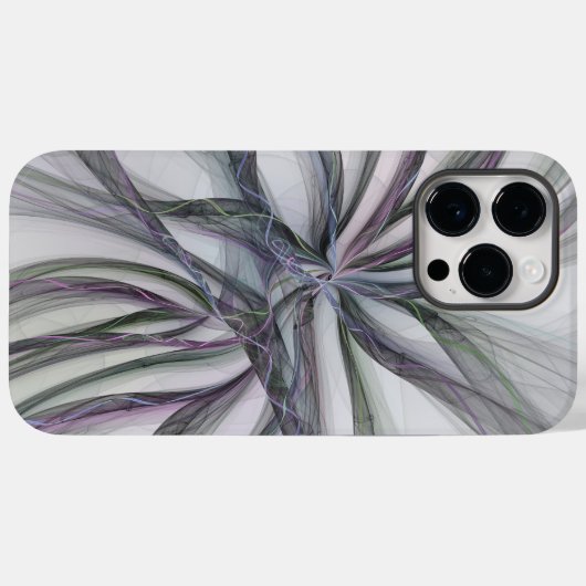 Filigree Motions Modern Abstract Swinging Fractal Case-Mate iPhone Case (Achterkant (horizontaal))