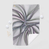 Filigree Motions Modern Abstract Swinging Fractal Golfhanddoek (Insitu)