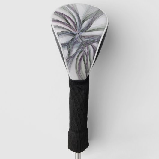 Filigree Motions Modern Abstract Swinging Fractal Golfheadcover (Voorkant)