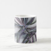 Filigree Motions Modern Abstract Swinging Fractal Koffiemok (Center)