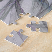 Filigree Motions Modern Abstract Swinging Fractal Legpuzzel (Zijkant)