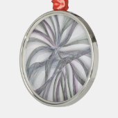 Filigree Motions Modern Abstract Swinging Fractal Metalen Ornament (Links)