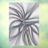 Filigree Motions Modern Abstract Swinging Fractal Raamsticker (Vel 3)