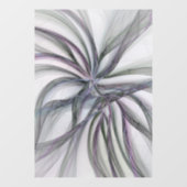 Filigree Motions Modern Abstract Swinging Fractal Raamsticker (Vel)