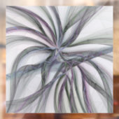 Filigree Motions Modern Abstract Swinging Fractal Raamsticker (Vel 2)