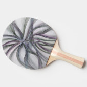 Filigree Motions Modern Abstract Swinging Fractal Tafeltennisbatje (Zijkant)