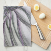 Filigree Motions Modern Abstract Swinging Fractal Theedoek (Quarter Fold)