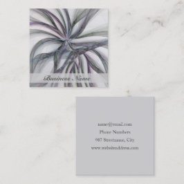 Filigree Motions Modern Abstract Swinging Fractal Vierkante Visitekaartje