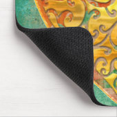 Filigree Pop Art Heart Muismat (Hoek)