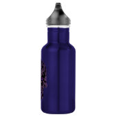 Filigree Skull in Shades of Paars Waterfles (Rechts)