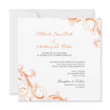 Filigree Swirl Sinaasappel