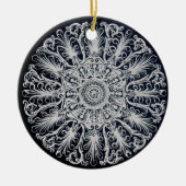 Filigree Victoriaans Medallion Ornament (Voorkant)